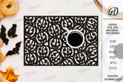 Halloween Placemats Bundle Laser Cut. Home Decor SVG Product Image 3