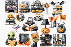 GlamArtZhanna, Halloween clipart, Halloween Planner, Halloween png, Autumn planner png, Fall planner clipart, Planner girl clipart, Planner girl png, Autumn clipart, Spooky Planner png, Spooky clipart, Journalling PNG, Creepy clipart, Planner Clipart