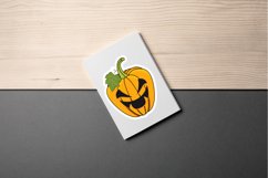 Halloween Pumpkin sticker Bundle, Halloween Stickers Product Image 5