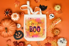 This is a cute Halloween graphic with a Trick or Treat text. The file is with 300 dpi and transparent background. 