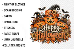 Trending Happy Halloween Png, Spooky Halloween Png Product Image 3