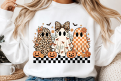 Halloween PNG, Retro Ghost PNG Product Image 2