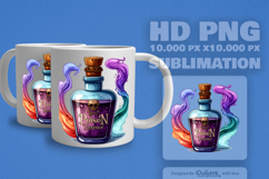Halloween Poison Bottle Watercolor Product Image 3