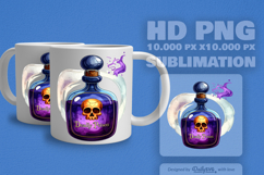 Halloween Poison Bottle Watercolor Product Image 3