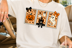 Halloween Postage Stamp Sublimation PNG Product Image 2