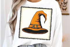 Halloween Postage Stamps Clipart Png Product Image 3