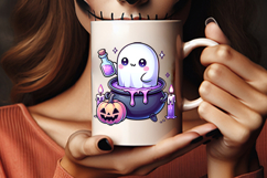 halloween potion ghost png, potion brewing ghost clipart, witchy halloween sublimation, cauldron ghost png, spooky cute potion ghost, halloween sublimation clipart, magical halloween ghost design, kawaii halloween ghost png, potion cauldron halloween clip