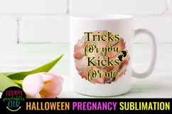 HALLOWEEN PREGNANCY ANNOUNCEMENT SUBLIMATION