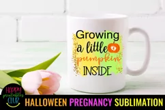 HALLOWEEN PREGNANCY ANNOUNCEMENT SUBLIMATION