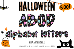 Halloween Alphabet Boo Ghost Skull Spooky Party Letters_20 Product Image 1
