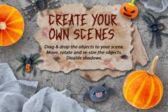 Halloween Scene Creator - Top View - PNG Product Image 3