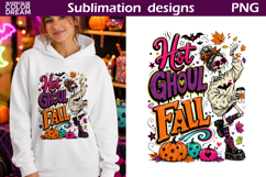 Funny Halloween Quote | Halloween Shirt Sublimation Product Image 1
