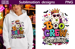 Funny Halloween Quote | Ghost Sublimation Product Image 1
