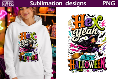 Funny Halloween Quote | Witch Sublimation Product Image 1