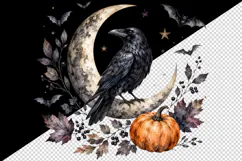 Halloween tumbler, mug wrap, clipart sublimation design Product Image 2