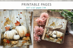 halloween junk journal, grunge digital scrapbook Product Image 1