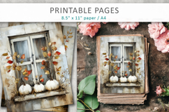 halloween junk journal, pumpkin printable Product Image 3