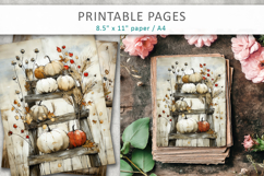 halloween junk journal, halloween printable paper Product Image 3