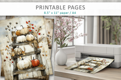 halloween junk journal, halloween printable paper Product Image 5