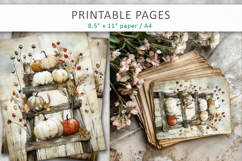 halloween junk journal, halloween printable paper Product Image 6