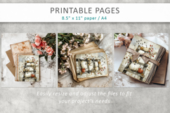 halloween junk journal, halloween printable paper Product Image 9
