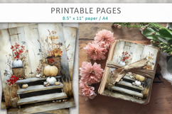 halloween junk journal, vintage illustrations Product Image 4