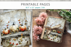 pumpkins vintage illustrations, halloween junk journal Product Image 4