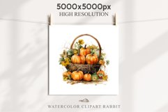 Halloween Pumpkin Basket Spooky Clipart PNG Scrapbooking Art Fairy Tale Image Watercolor Transparent Print illustration sublimation creepy printable digital