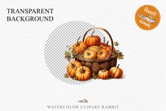 Halloween Pumpkin Basket Spooky Clipart PNG Scrapbooking Art Fairy Tale Image Watercolor Transparent Print illustration sublimation creepy printable digital