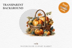 Halloween Pumpkin Basket Spooky Clipart PNG Scrapbooking Art Fairy Tale Image Watercolor Transparent Print illustration sublimation creepy printable digital