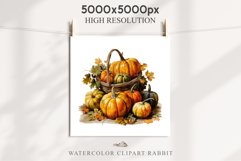 Halloween Pumpkin Basket Spooky Clipart PNG Scrapbooking Art Fairy Tale Image Watercolor Transparent Print illustration sublimation creepy printable digital