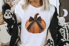 Halloween Pumpkin Bow PNG, Halloween Pumpkin PNG Product Image 2