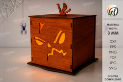 Halloween pumpkin candle holders Bundle Laser Cut Product Image 13