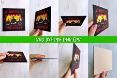 Halloween Pumpkin Confetti Shaker Card |Halloween Paper Cut Product Image 13