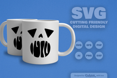 Halloween Pumpkin Face SVG Bundle of 10 Product Image 10
