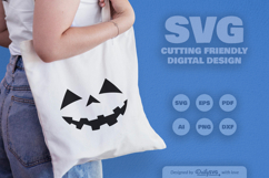 Halloween Pumpkin Face SVG Product Image 5