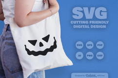 Halloween Pumpkin Face SVG Product Image 4