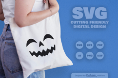 Halloween Pumpkin Face SVG Product Image 3