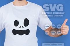 Halloween Pumpkin Face SVG Product Image 1