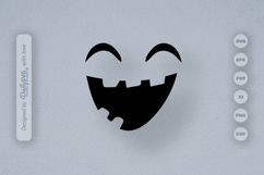 Halloween Pumpkin Face SVG Product Image 2