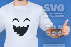 Halloween Pumpkin Face SVG Product Image 4