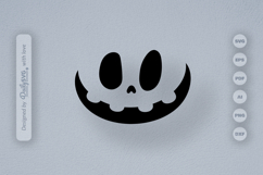 Halloween Pumpkin Face SVG Product Image 2