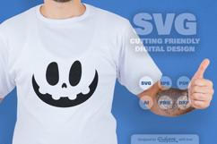Halloween Pumpkin Face SVG Product Image 4