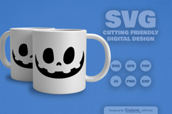 Halloween Pumpkin Face SVG Bundle of 10 Product Image 4