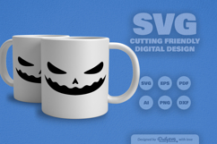 Halloween Pumpkin Face SVG Bundle of 10 Product Image 3