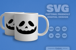 Halloween Pumpkin Face SVG Product Image 1
