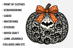 Halloween Pumpkin fall Png Product Image 3