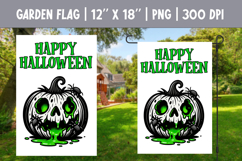 Halloween Garden Flag Sublimation Bundle | Spooky Pumpkin Product Image 22