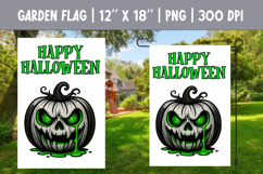 Halloween Garden Flag Sublimation Bundle | Spooky Pumpkin Product Image 25