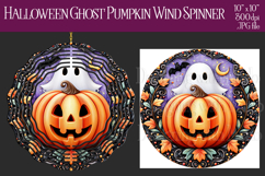 Halloween Wind Spinner, Jack o Lantern and Ghost Spinner, w8 Product Image 1